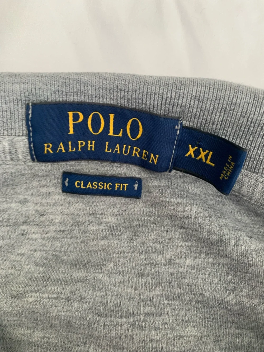 Ralph Lauren Men's Heather‎ Gray Polo Embroidered Pony XXL